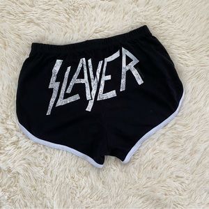 SLAYER Track Shorts NWOT